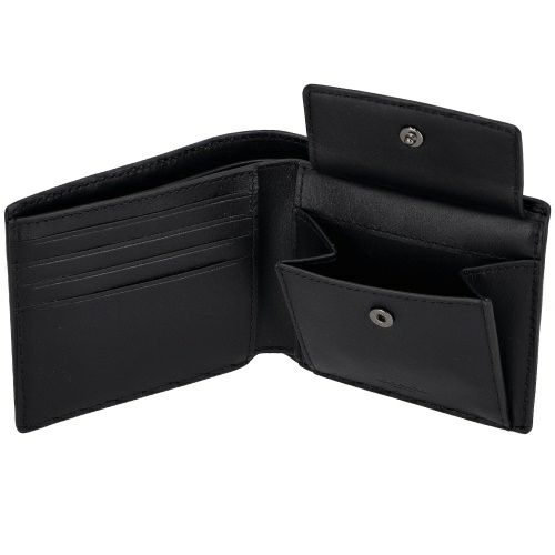 コーチ アウトレット 二つ折り財布 メンズ シグネチャー ブラック COACH OUTLET CX139 QB/BK