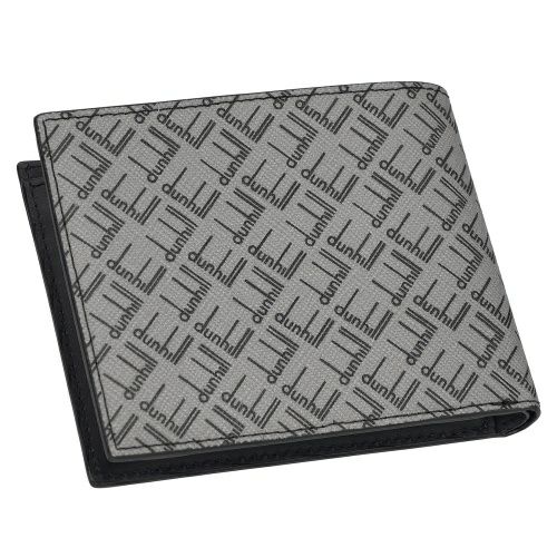ダンヒル 二つ折り財布 メンズ シグネチャー グレー dunhill 24F2320LT038R GRANITE