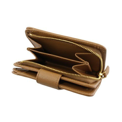 PRADA プラダ ラウンドファスナー 二つ折り財布 コンパクト財布