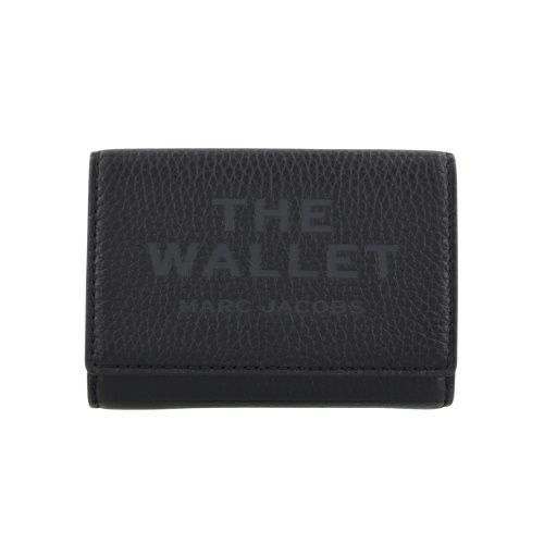 マークジェイコブス 三つ折り財布 コンパクト財布 レディース ザ レザー アイテムズ ブラック Marc Jacobs 2R4SMP006S02 001 BLACK
