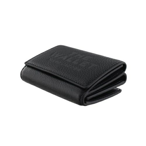 マークジェイコブス 三つ折り財布 コンパクト財布 レディース ザ レザー アイテムズ ブラック Marc Jacobs 2R4SMP006S02 001 BLACK