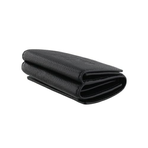 マークジェイコブス 三つ折り財布 コンパクト財布 レディース ザ レザー アイテムズ ブラック Marc Jacobs 2R4SMP006S02 001 BLACK