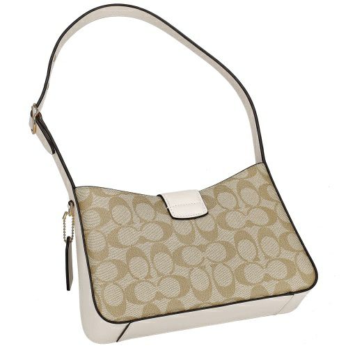 コーチ アウトレット ショルダーバッグ レディース ベージュ COACH OUTLET CP005 IMDQC ライトカーキ チョーク