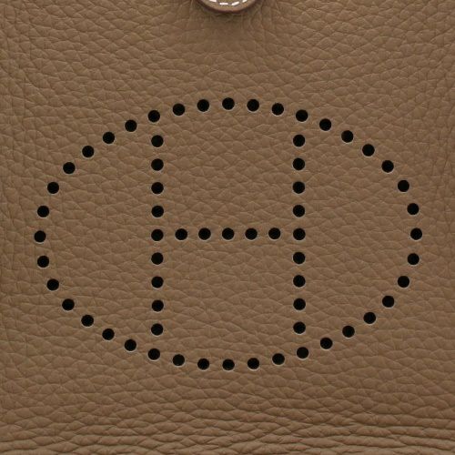 エルメス エブリンTPM エトゥープ アマゾン トリヨンクレマンス ゴールド金具 W刻印 ブラウン HERMES ショルダーバッグ レディース