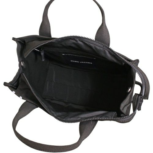 マークジェイコブス トートバッグ レディース ザ スター キャンバス トート バッグ ミディアム ブラック Marc Jacobs 2R4HTT018H03 001 BLACK
