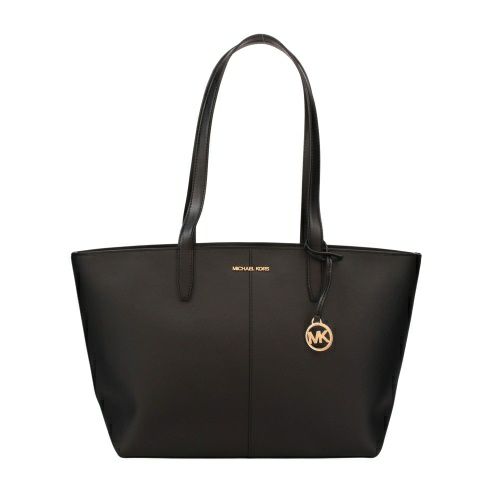 マイケルコース トートバッグ レディース JET SET トート ミディアム ラゲッジ ブラック MICHAEL KORS 35F4GTVT8L BLACK