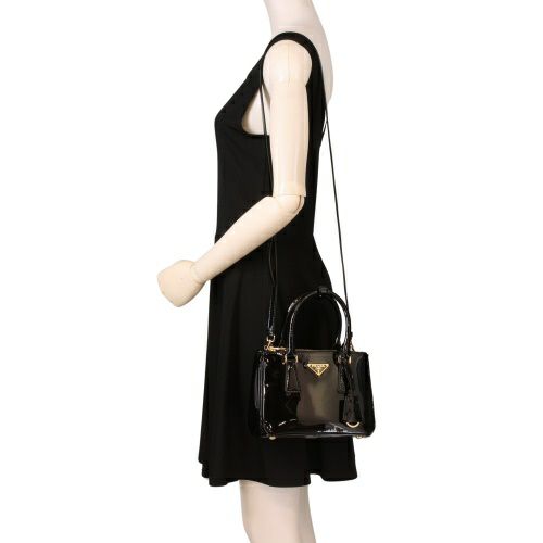 プラダ ハンドバッグ レディース トライアングルロゴ ブラック PRADA 1BA906 V EOM 069 F03KJ NERO/R