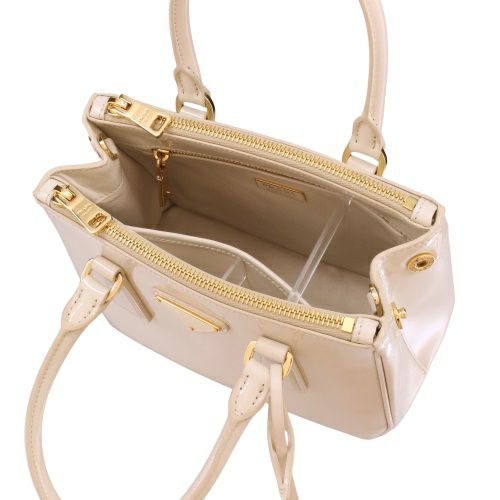 プラダ ハンドバッグ レディース トライアングルロゴ ホワイト PRADA 1BA906 V EOM 069 F0304 AVORIO