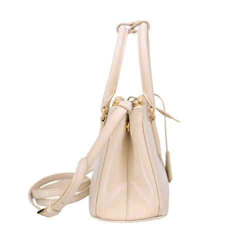 プラダ ハンドバッグ レディース トライアングルロゴ ホワイト PRADA 1BA906 V EOM 069 F0304 AVORIO