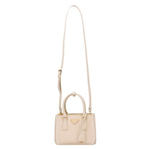 プラダ ハンドバッグ レディース トライアングルロゴ ホワイト PRADA 1BA906 V EOM 069 F0304 AVORIO