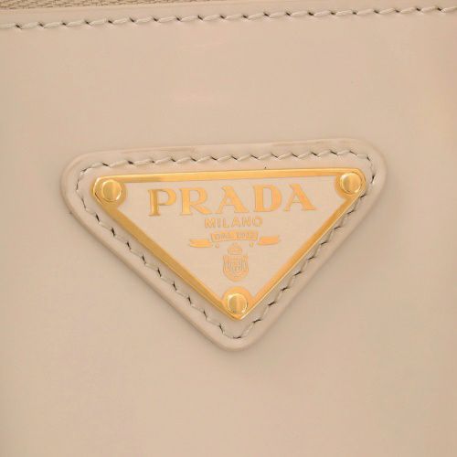 プラダ ハンドバッグ レディース トライアングルロゴ ホワイト PRADA 1BA906 V EOM 069 F0304 AVORIO