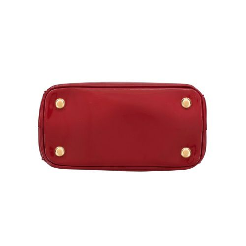 プラダ ハンドバッグ レディース トライアングルロゴ レッド PRADA 1BA906 V EOM 069 F0E06 CHERRY