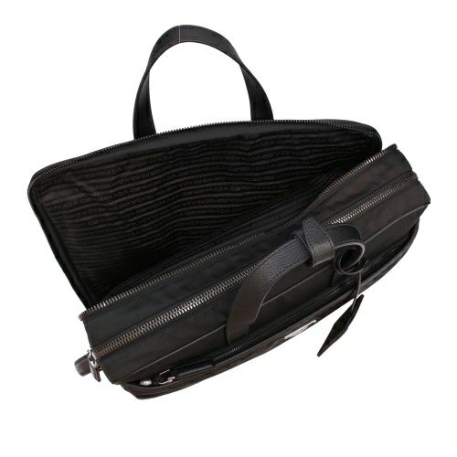 プラダ ビジネスバッグ メンズ トライアングルロゴ ブラック PRADA 2VE015 V XOO 2DMH F0002 NERO