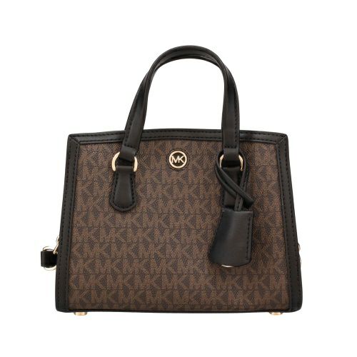 マイケルコース ハンドバッグ レディース シャンタル クロスボディ エクストラスモール MKシグネチャー CHANTAL XS CROSSBODY BAG ブラウン MICHAEL KORS 32R3G7CC0B BROWN/BLACK