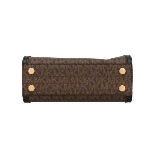 マイケルコース ハンドバッグ レディース シャンタル クロスボディ エクストラスモール MKシグネチャー CHANTAL XS CROSSBODY BAG ブラウン MICHAEL KORS 32R3G7CC0B BROWN/BLACK
