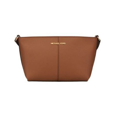 マイケルコース ショルダーバッグ レディース ジェットセット スモール クロスボディバッグ ブラウン MICHAEL KORS 35F4GTVC5L LUGGAGE