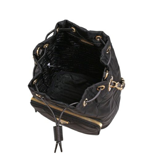 プラダ ショルダーバッグ レディース トライアングルロゴ ブラック PRADA 1BH038 V TOO 2AOS F0002 NERO
