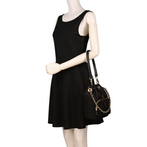 プラダ ショルダーバッグ レディース トライアングルロゴ ブラック PRADA 1BH038 V TOO 2AOS F0002 NERO