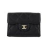 シャネル 三つ折り財布 レディース ココマーク ブラック CHANEL AP0230 Y0459 C3906 ブラック
