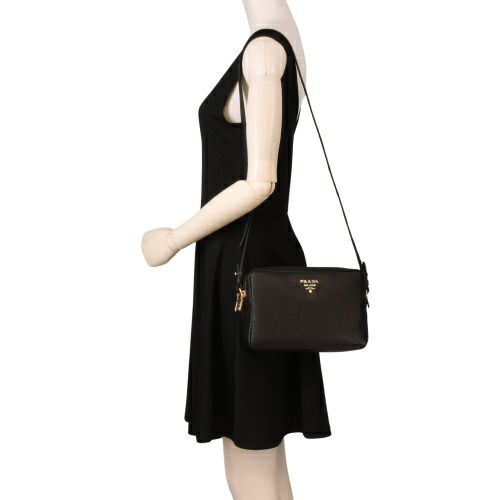 プラダ ショルダーバッグ レディース ブラック PRADA 1BH082 V 7NM 2DKV F0632 NERO 1