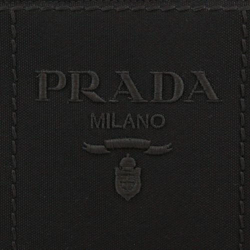 プラダ ハンドバッグ レディース カナパ CANAPA RICAMO ブラック PRADA 1BA038 V 8OM 2CYA F0002 NERO