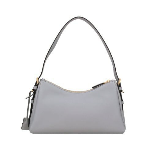 プラダ ハンドバッグ レディース トライアングルロゴ ブルー PRADA 1BC229 V LVM 2CYS F04F1 OPALINE N