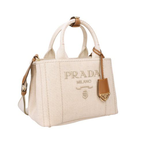 プラダ ハンドバッグ レディース MISTOLINO RICAMO ホワイト PRADA 1BG464 V 8OM 2CX9 F0018 NATURALE