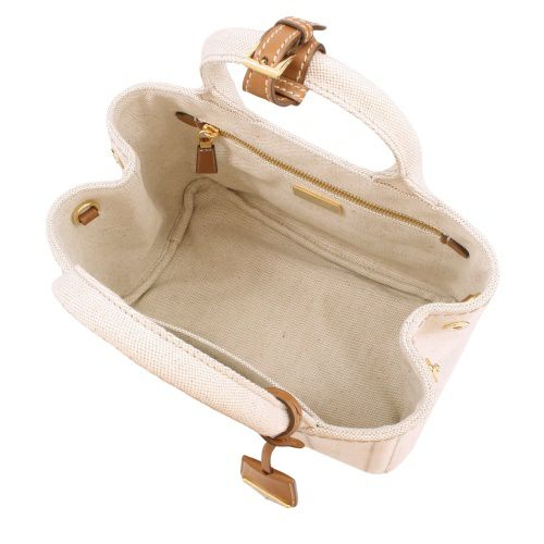 プラダ ハンドバッグ レディース MISTOLINO RICAMO ホワイト PRADA 1BG464 V 8OM 2CX9 F0018 NATURALE