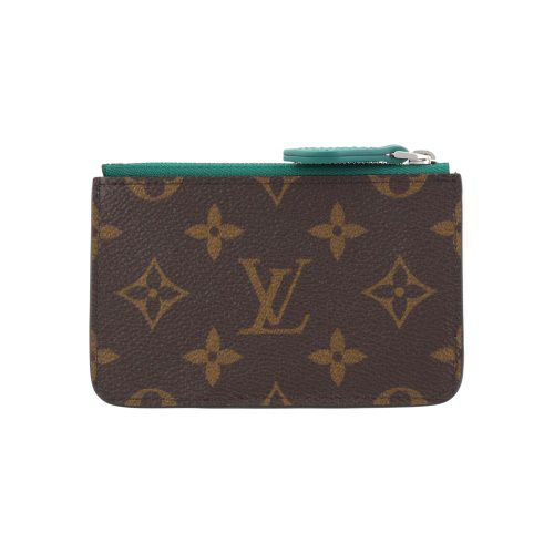 ルイヴィトン コインケース カードケース フラグメントケース レディース モノグラム ポルト カルト・ロミー グリーン LOUIS VUITTON M12383 ボルネオグリーン