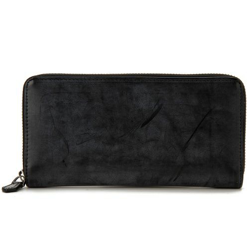 モンテスピガ 長財布 ラウンドファスナー メンズ ブラック monte SPIGA MOSBHSD001BK BLACK