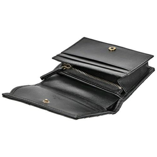 グッチ 二つ折り財布 レディース GGマーモント ブラック GUCCI 466492 DTD1T 1000
