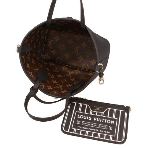 ルイヴィトン ハンドバッグ レディース モノグラム ネヴァーフル・インサイドアウト BB ブラック LOUIS VUITTON M12099 ブラック/モノグラム