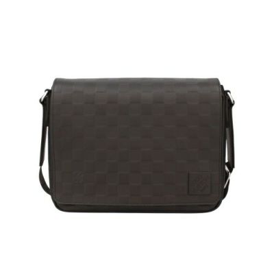 ルイヴィトン ショルダーバッグ メンズ ダミエ･アンフィニ ディストリクト PM NV3 ブラック LOUIS VUITTON N42711
