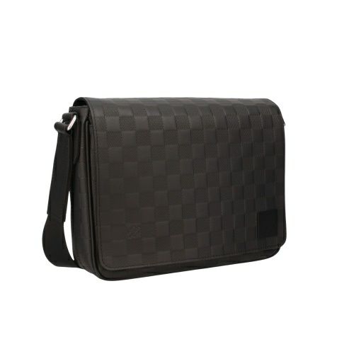 ルイヴィトン ショルダーバッグ メンズ ダミエ･アンフィニ ディストリクト PM NV3 ブラック LOUIS VUITTON N42711