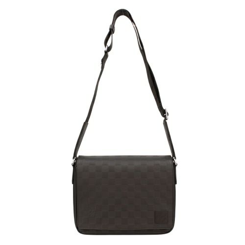 ルイヴィトン ショルダーバッグ メンズ ダミエ･アンフィニ ディストリクト PM NV3 ブラック LOUIS VUITTON N42711