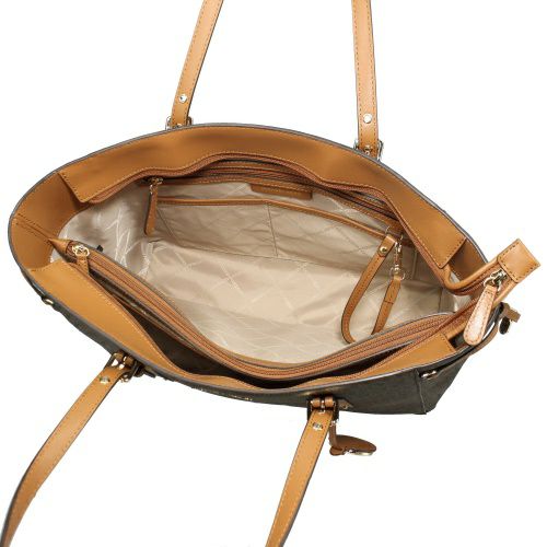 マイケルコース トートバッグ レディース ボイジャー ミディアム ロゴ トートバッグ ブラウン MICHAEL KORS 30F8GV6T2B 200 BROWN