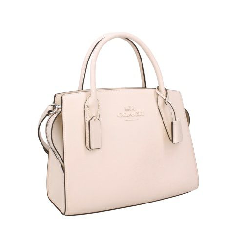 コーチ アウトレット ハンドバッグ レディース ラージ アンドレア キャリーオール ホワイト COACH OUTLET CP086 SV/HA