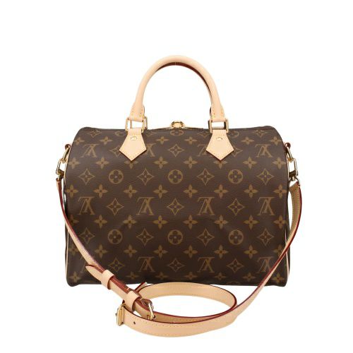 ルイヴィトン ハンドバッグ レディース モノグラム スピーディ・バンドリエール 30 ブラウン LOUIS VUITTON M46980