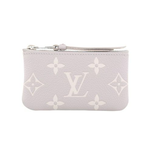 ルイヴィトン コインケース レディース モノグラム･アンプラント ポシェット・クレ グレー LOUIS VUITTON M13793 ブリューム グレー/ホワイトクオーツ
