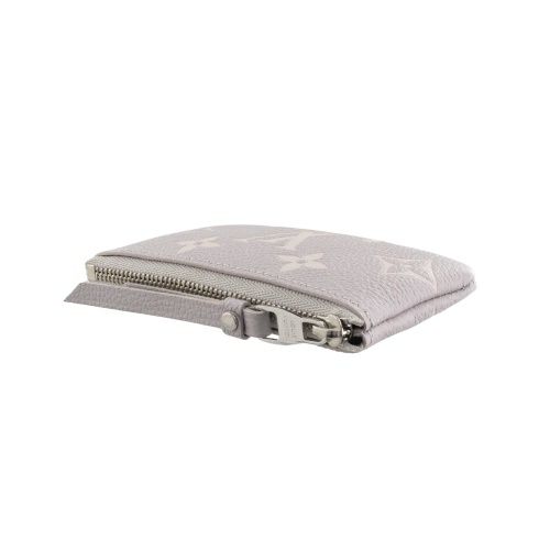 ルイヴィトン コインケース レディース モノグラム･アンプラント ポシェット・クレ グレー LOUIS VUITTON M13793 ブリューム グレー/ホワイトクオーツ