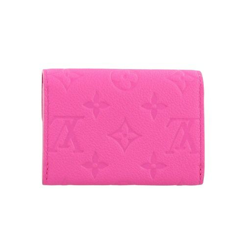 ルイヴィトン コインケース レディース モノグラム･アンプラント ポルトモネ・ロザリ ピンク LOUIS VUITTON M14086 カワイイピンク
