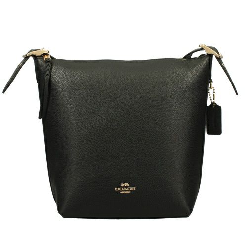 コーチ アウトレット ショルダーバッグ レディース ヴァル ダッフル ブラック COACH OUTLET C2818 IMBLK