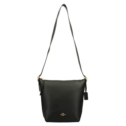 コーチ アウトレット ショルダーバッグ レディース ヴァル ダッフル ブラック COACH OUTLET C2818 IMBLK