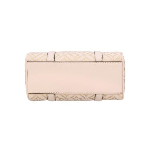 マイケルコース ショルダーバッグ レディース メタリック ロゴジャカード ダッフルクロスボディ スモール ホワイト MICHAEL KORS 35F4GTFC1J PL GLD MULTI