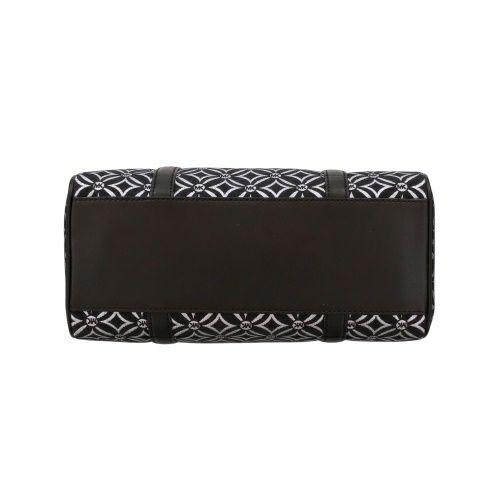 マイケルコース ショルダーバッグ レディース ジャカード ダッフル ブラック MICHAEL KORS 35F4STFS6J BLK/SILVER