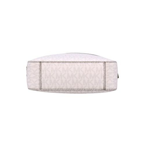 マイケルコース ショルダーバッグ メンズ クーパー シグネチャー ロゴ フライトバッグ ホワイト MICHAEL KORS 37F2LCOL6J BRIGHT WHT
