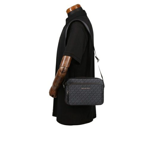 マイケルコース ショルダーバッグ メンズ ペブルレザーユーティリティークロスボディ ブルー MICHAEL KORS 37F4LCOC6U ADMRL/PLBLUE