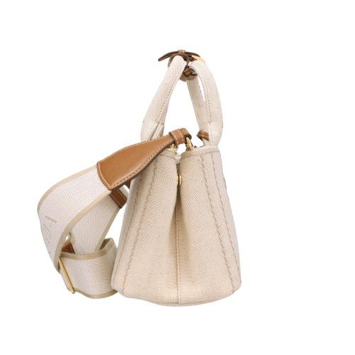 プラダ ハンドバッグ レディース カナパ CANAPA ホワイト PRADA 1BA038 V 8OM 2CX9 F0018 NATURALE