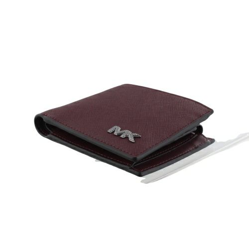 マイケルコース 二つ折り財布 メンズ ワインレッド MICHAEL KORS 36F4LRVF3U OXBLOOD