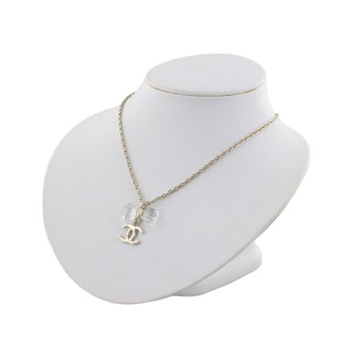 シャネル ネックレス レディース シャンパンゴールド CHANEL ABF546 B19997 NAFVG CGD
